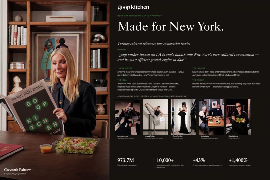 Made for New York: Turning Cultural Relevance into Commercial Results